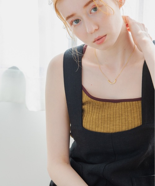 Crisp(クリスプ)の「クロスストラップキャミ(キャミソール・レディース・ブラウン/カーキ・FREE)」の11枚目の写真