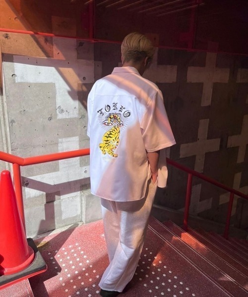 LEGENDA(レジェンダ)の「レジェンダ スイッチングワイド スウェットシャツパンツ / LEGENDA Switching Wide Sweatpants(スウェットパンツ・メンズ・ブラック/アッシュ・FREE)」の13枚目の写真