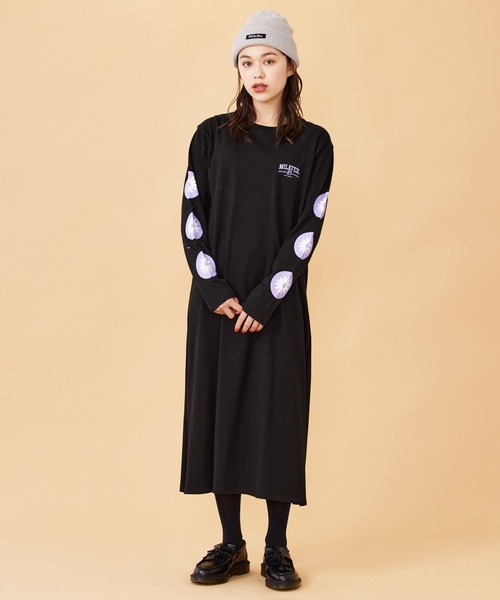 MILKFED.（ミルクフェド）の「MILKFED. LOGO KNIT CAP（ニットキャップ/ビーニー・レディース・ブラック/ベージュ/グレー/レッド・ONE SIZE）」の7枚目の写真