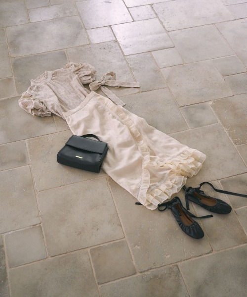 MIRO AMURETTE（ミロアミュレット）の「pale lady chiffon skirt/シフォンスカート（スカート・レディース・ナチュラル・SMALL/MEDIUM）」の11枚目の写真