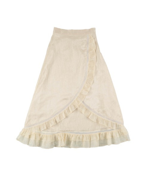 MIRO AMURETTE（ミロアミュレット）の「pale lady chiffon skirt/シフォンスカート（スカート・レディース・ナチュラル・SMALL/MEDIUM）」の12枚目の写真