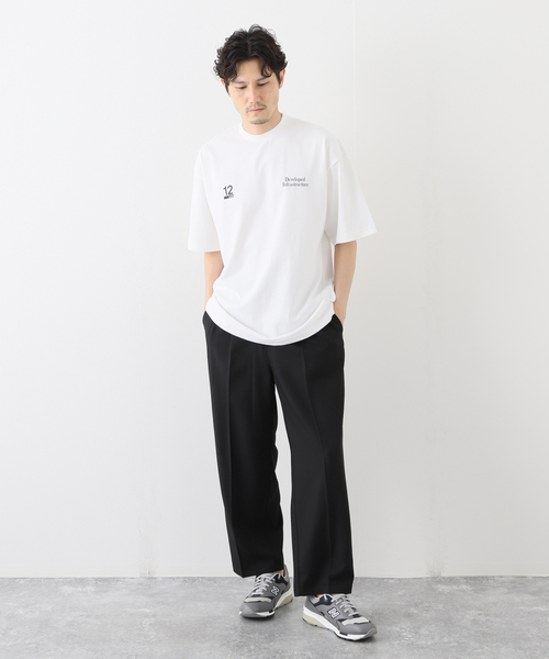 B.C STOCK(ベーセーストック)の「【3x3.EXE】 HEAVY OZ-T(Tシャツ/カットソー・メンズ・ホワイト/ブラック/カーキ・MEDIUM/LARGE/X-LARGE)」の9枚目の写真