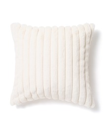 Francfranc（フランフラン）の「ファー クッションカバー 450×450 アイボリー （G-016）（クッション/クッションカバー・レディース）」