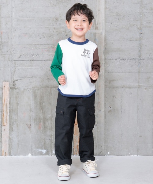 RAGMART（ラグマート）の「リップストップロングパンツ（その他パンツ・キッズ・カーキ/ブラック・130cm/100cm/110cm/120cm）」の3枚目の写真