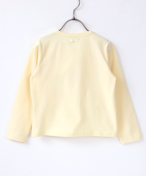 panpantutu（パンパンチュチュ）の「UVcut フレンチリボンカーディガン(Junior)（カーディガン/ボレロ・キッズ・ライトグレー/ネイビー/ベビーピンク/ミント/レモンイエロー・140cm/150cm）」の17枚目の写真