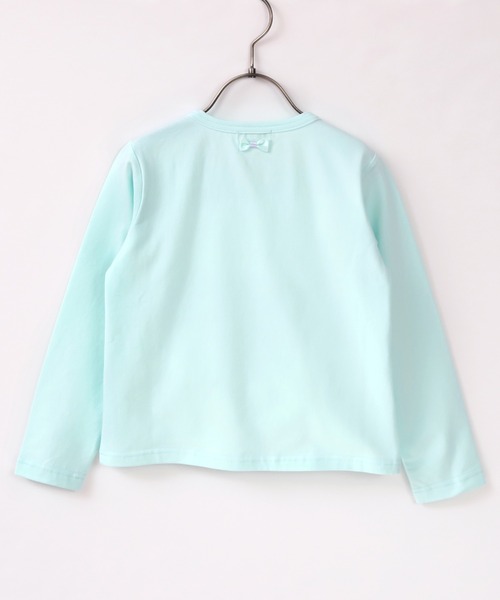 panpantutu（パンパンチュチュ）の「UVcut フレンチリボンカーディガン(Junior)（カーディガン/ボレロ・キッズ・ライトグレー/ネイビー/ベビーピンク/ミント/レモンイエロー・140cm/150cm）」の16枚目の写真