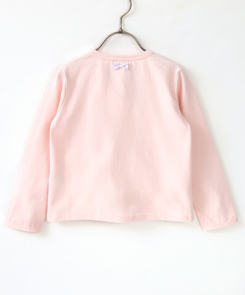 panpantutu（パンパンチュチュ）の「UVcut フレンチリボンカーディガン(Junior)（カーディガン/ボレロ・キッズ・ライトグレー/ネイビー/ベビーピンク/ミント/レモンイエロー・140cm/150cm）」の18枚目の写真