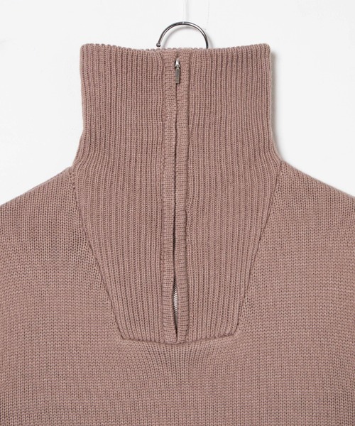 WEGO(ウィゴー)の「WEGO/ハーフジップニットベスト(ベスト・レディース・ブラック/サックスブルー/ライトブラウン/ホワイト系その他5・FREE)」の16枚目の写真