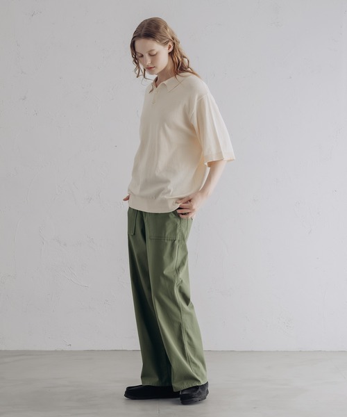 epnok(エプノック)の「Cotton Twill Baker Pants/コットンツイルベイカーパンツ(その他パンツ・メンズ・オリーブ/ブラック・MEDIUM/LARGE)」の18枚目の写真