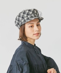 Chapeau d' O | Chapeaud’O  Tulle Tweed Marine Cas(キャスケット)