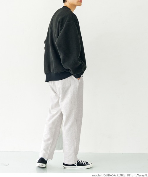 coca（coca）（コカ）の「スウェットテーパードパンツ（その他パンツ・メンズ・ブラック/グレー・M/L）」の11枚目の写真