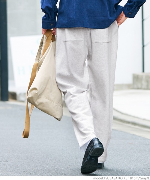 coca（coca）（コカ）の「スウェットテーパードパンツ（その他パンツ・メンズ・ブラック/グレー・M/L）」の12枚目の写真