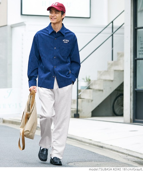 coca（coca）（コカ）の「スウェットテーパードパンツ（その他パンツ・メンズ・ブラック/グレー・M/L）」の13枚目の写真