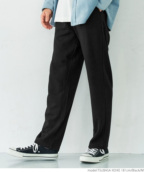 coca（coca）（コカ）の「スウェットテーパードパンツ（その他パンツ・メンズ・ブラック/グレー・M/L）」の5枚目の写真