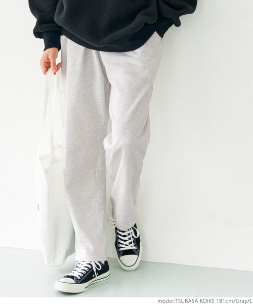 coca（coca）（コカ）の「スウェットテーパードパンツ（その他パンツ・メンズ・ブラック/グレー・M/L）」の9枚目の写真