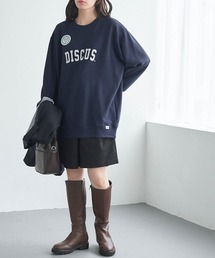 DISCUS ATHLETIC/ディスカス アスレチック USAコットンカレッジプリントスウェットプルオーバー