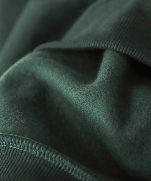 ZIP FIVE(ジップファイブ)の「【ZIP FIVE】11oz ヘビーウェイトハーフジップフロント刺繍ロゴスウェット(スウェット・メンズ・杢グレー/ダークグリーン/ネイビー/アイボリー/ブラック・LARGE/X-LARGE/MEDIUM)」の9枚目の写真