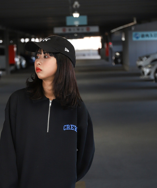 ZIP FIVE(ジップファイブ)の「【ZIP FIVE】11oz ヘビーウェイトハーフジップフロント刺繍ロゴスウェット(スウェット・メンズ・杢グレー/ダークグリーン/ネイビー/アイボリー/ブラック・LARGE/X-LARGE/MEDIUM)」の16枚目の写真