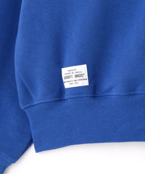 schott（ショット）の「【WEB LIMITED】Schott/ショット/CREW SWEAT PHOTO/クルースウェット フォト（スウェット・メンズ・ブラック/ブルー/ゴールド/ブルーグレー・XX-LARGE/MEDIUM/LARGE/X-LARGE）」の19枚目の写真