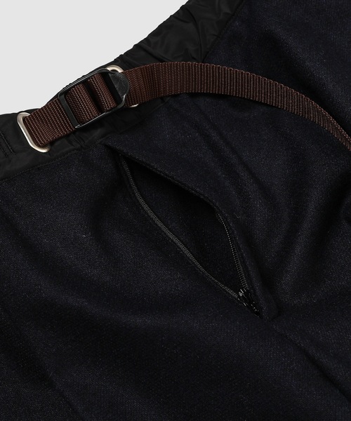 kolor BEACON（カラービーコン）の「22WBM-P04134（スラックス・メンズ・グレー/キャメル/ネイビー/ブラウン・2/1）」の8枚目の写真