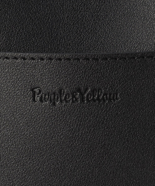 Purple&Yellow（パープルアンドイエロー）の「フェイクレザー ミニショルダーバッグ（ショルダーバッグ・メンズ・ブラック・FREE）」の7枚目の写真