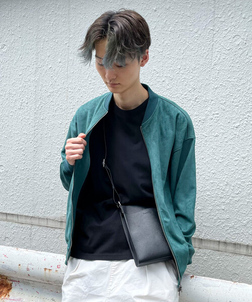 Purple&Yellow（パープルアンドイエロー）の「フェイクレザー ミニショルダーバッグ（ショルダーバッグ・メンズ・ブラック・FREE）」の8枚目の写真