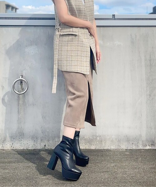 ESPERANZA(エスペランサ)の「◆【日本製】定番ラク盛りブーツ消臭抗菌モデル(ブーツ・レディース・ブラック/アイボリー/ブラック系/ベージュ/ピンクベージュ・L/LL/S/M)」の17枚目の写真