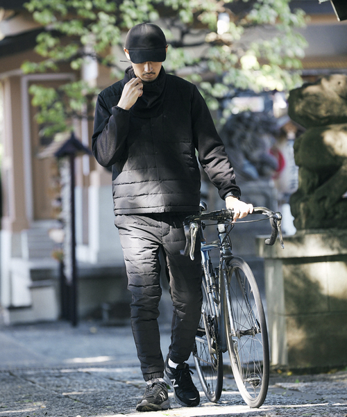 JOURNAL STANDARD relume(ジャーナルスタンダード レリューム)の「【ダウンジャケット+パンツ+スヌードの3点セット】ACTIVE DOWN SET(ダウンジャケット/コート・メンズ・ブラック/グレー・MEDIUM/LARGE)」の11枚目の写真