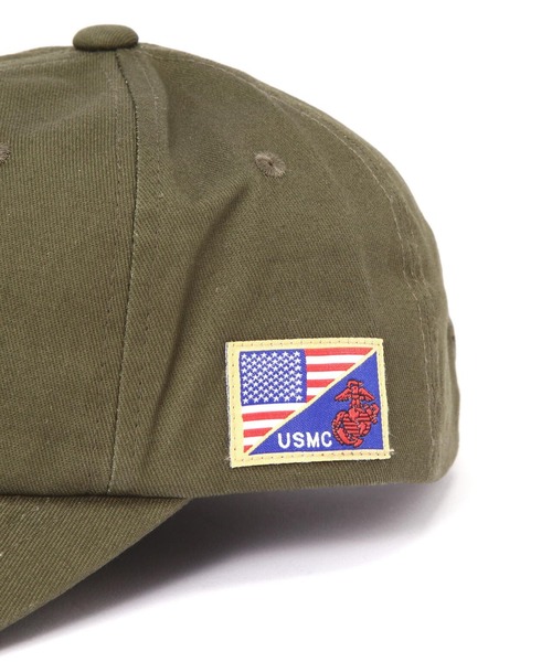 AVIREX(アヴィレックス)の「USMC CAP/ キャップ(キャップ・メンズ・オリーブ系/ブラック/ホワイト系2/ネイビー・F)」の15枚目の写真