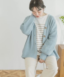 ITEMS URBANRESEARCH | カタアゼボリュームニットカーディガン(カーディガン/ボレロ)