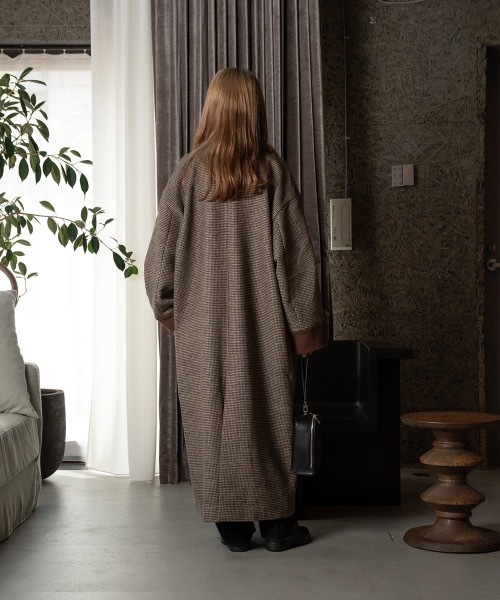 double face check coat