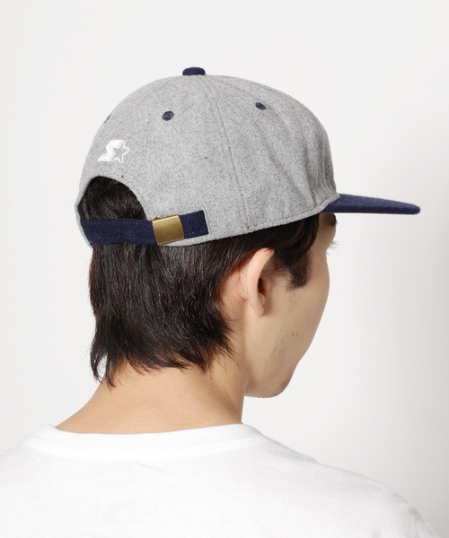 【タグ付き未使用】STARTER ケミカルブリーチ6Pキャップ STARTER BLACK LABEL スターターブラックレーベル 6パネル キャップ 帽子 4カラー メンズ レディース | LL-Factory