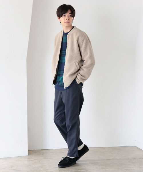 ダブルワークス ビームス ヘリンボーン チノパン B:MING by BEAMS（ビーミングバイビームス）の「B:MING by BEAMS