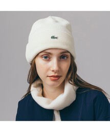 LACOSTE | クロックエンブレムニットキャップ(ニットキャップ/ビーニー)