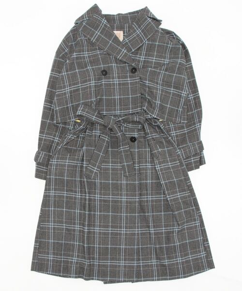 Q(キュー)の「3wayレイヤードトレンチコート(トレンチコート・レディース・チャコールグレー/ブラック系その他・MEDIUM)」の21枚目の写真