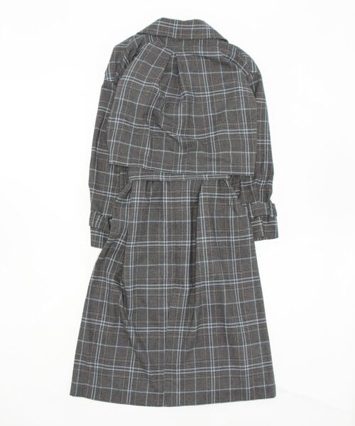 Q(キュー)の「3wayレイヤードトレンチコート(トレンチコート・レディース・チャコールグレー/ブラック系その他・MEDIUM)」の22枚目の写真