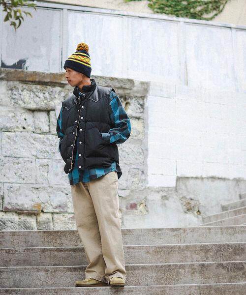 BEAMS（ビームス）の「SUGAR CANE × BEAMS / 別注 Yoke Down Vest