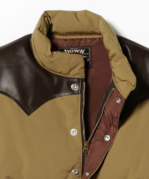 SUGAR CANE × BEAMS / 別注 Yoke Down Vest BEAMS（ビームス）の「SUGAR CANE × BEAMS / 別注 Yoke Down