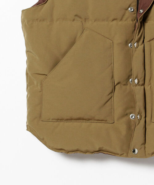 SUGAR CANE × BEAMS / 別注 Yoke Down Vest BEAMS（ビームス）の「SUGAR CANE × BEAMS / 別注 Yoke Down