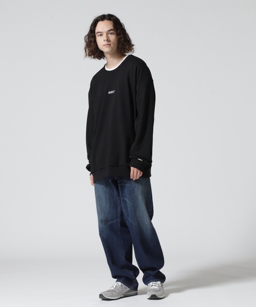 AVIREX（アヴィレックス）の「【直営店限定】LEATHER PATCH DENIM PANTS / レザー パッチ デニム パンツ / AVIREX / アヴィレックス（デニムパンツ・メンズ・その他35/その他4・34/36/32）」の6枚目の写真