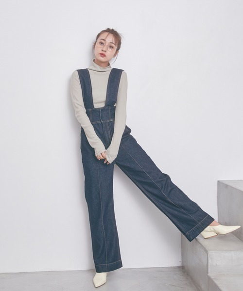 N WITH.（エヌウィズ）の「ハイネックカットソー（Tシャツ/カットソー・レディース・ブラック/ホワイト/ライトグリーン・F）」の8枚目の写真