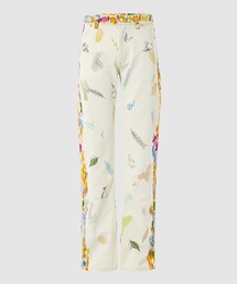 PRINTED DENIM PRINTED STRAIGHT LEG JEANS