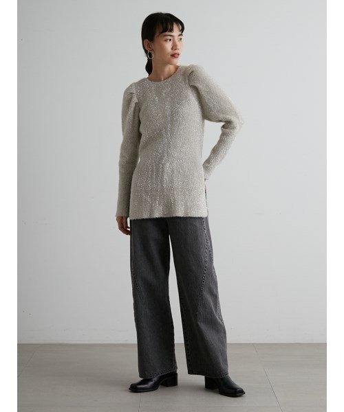 未使用【styling/】23SS ワイドコクーンデニム styling/（スタイリング）の「コクーンデニムパンツ（デニム