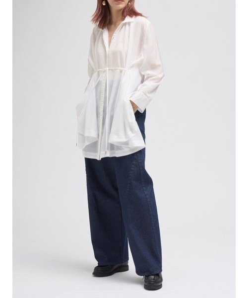 未使用【styling/】23SS ワイドコクーンデニム styling/（スタイリング）の「コクーンデニムパンツ（デニム