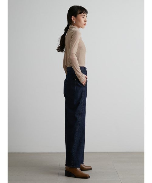 未使用【styling/】23SS ワイドコクーンデニム styling/（スタイリング）の「コクーンデニムパンツ（デニム
