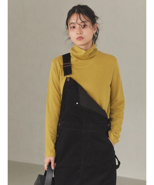 AMERICAN HOLIC(アメリカンホリック)の「ポカポカタートルプルオーバー(Tシャツ/カットソー・レディース・アイボリー/オフホワイト/ブラック/グリーン・L/M)」の6枚目の写真