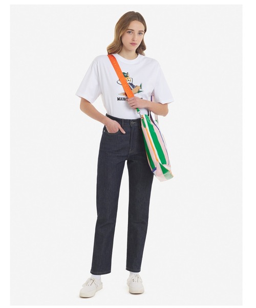 Maison Kitsune（メゾンキツネ）の「CROPPED STRAIGHT JEANS（デニム
