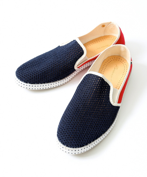 ABAHOUSE(アバハウス)の「【Rivieras】メッシュスリッポン(スリッポン・メンズ・ネイビー/レッド・42/44/40/43/41)」の13枚目の写真