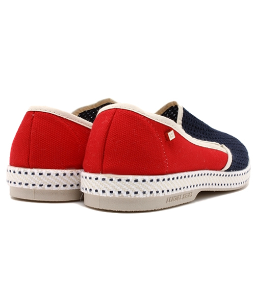 ABAHOUSE(アバハウス)の「【Rivieras】メッシュスリッポン(スリッポン・メンズ・ネイビー/レッド・42/44/40/43/41)」の5枚目の写真