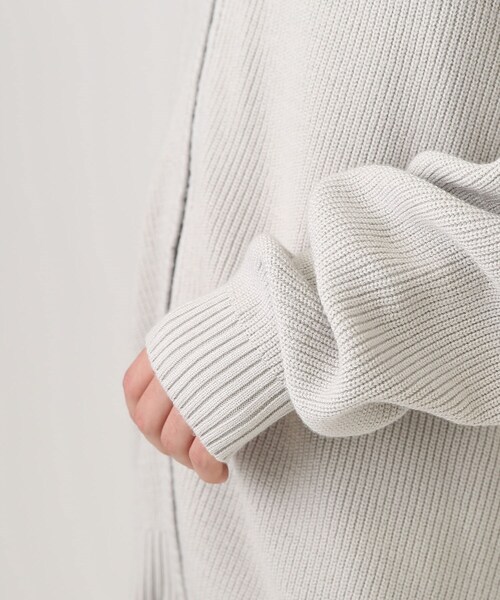 tk.TAKEO KIKUCHI（ティーケータケオキクチ）の「◆モチモチドライバーズニットカーディガン（ニット/セーター・メンズ・グリーン/ライトグレー/ブラック・02/03）」の9枚目の写真